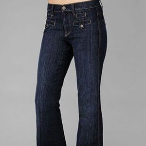 NWT 7 For All Mankind Savannah Welt Pocket Trouser Jean